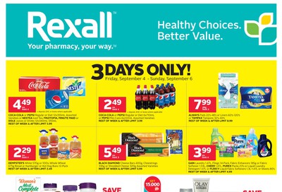 Rexall (West) Flyer September 4 to 10