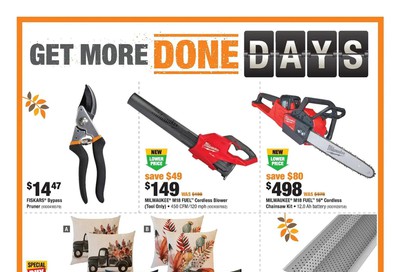 Home Depot (ON) Flyer September 3 to 9