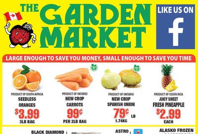 The Garden Market Flyer September 4 to 10