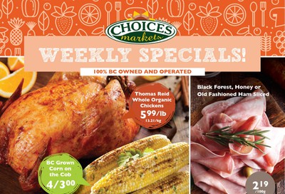 Choices Market Flyer September 3 to 9