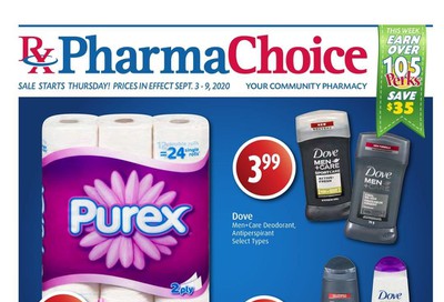 PharmaChoice (West) Flyer September 3 to 9