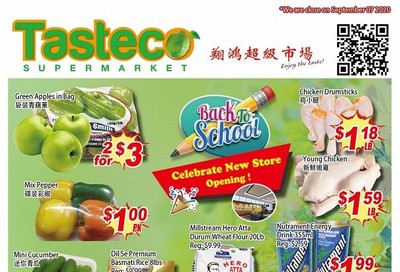 Tasteco Supermarket Flyer September 4 to 10