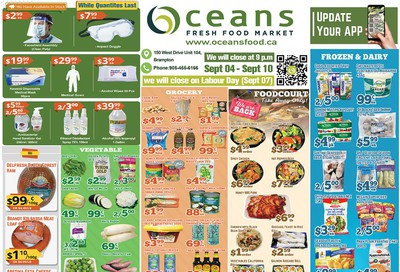 Oceans Fresh Food Market (Brampton) Flyer September 4 to 10
