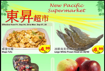 New Pacific Supermarket Flyer September 4 to 10