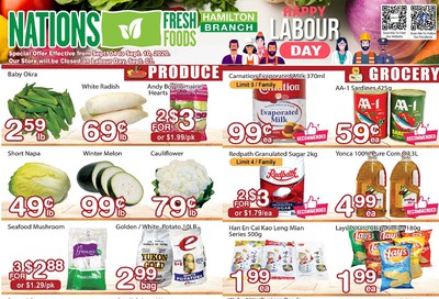 Nations Fresh Foods (Hamilton) Flyer September 4 to 10