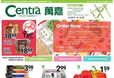 Centra Foods (Barrie) Flyer September 4 to 10