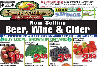 Sun Valley Market Flyer September 4 to 10