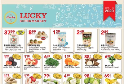 Lucky Supermarket (Calgary) Flyer September 4 to 10