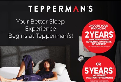 Tepperman's Flyer September 4 to October 1