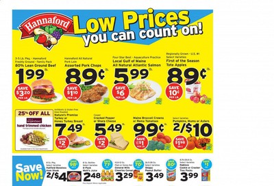 Hannaford (MA) Weekly Ad September 6 to September 12