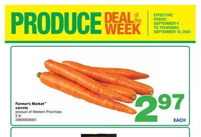 Wholesale Club (West) Produce Deal of the Week Flyer September 4 to 10