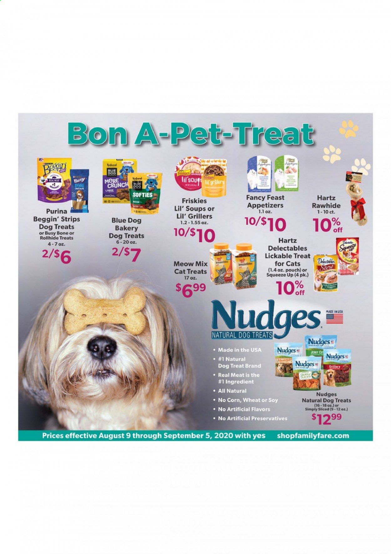 Family Fare Weekly Ad August 9 to September 5