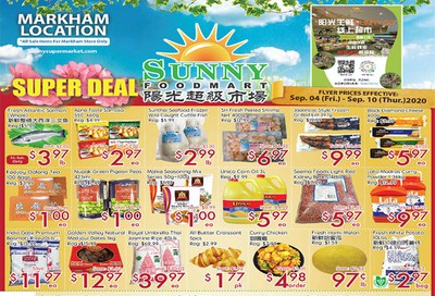 Sunny Foodmart (Markham) Flyer September 4 to 10