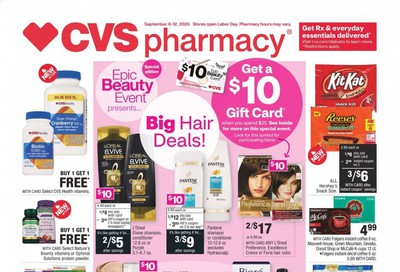 CVS Pharmacy Weekly Ad September 6 to September 12