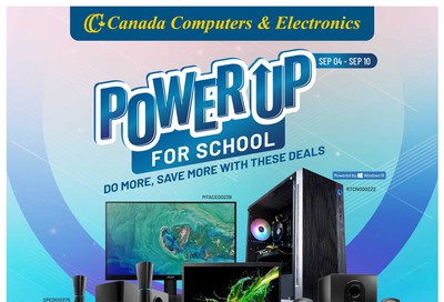 Canada Computers Flyer September 4 to 10