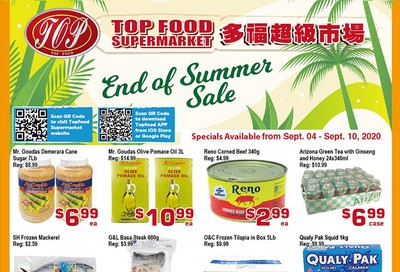Top Food Supermarket Flyer September 4 to 10
