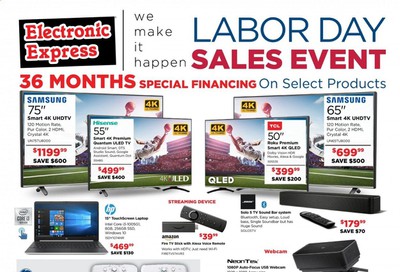 Electronic Express Weekly Ad September 6 to September 12