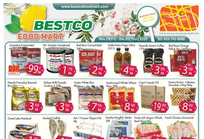 BestCo Food Mart (Etobicoke) Flyer November 29 to December 5
