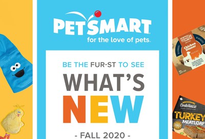 PetSmart Fall 2020 Catalogue September 4 to October 4