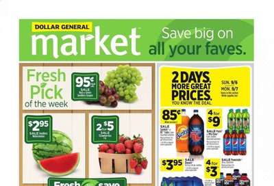 Dollar General (AL) Weekly Ad September 6 to September 12