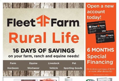 Fleet Farm Weekly Ad September 4 to September 19