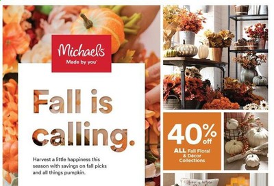 Michaels Weekly Ad September 6 to September 12