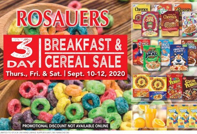 Rosauers Weekly Ad September 10 to September 12