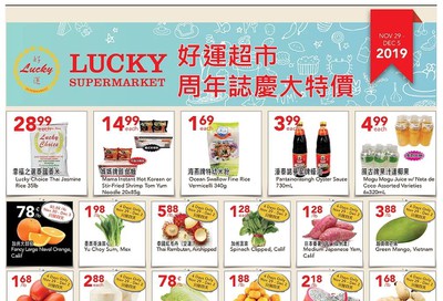 Lucky Supermarket (Calgary) Flyer November 29 to December 5