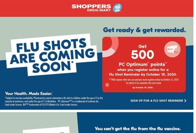 Shoppers Drug Mart (ON) Flyer September 12 to 17