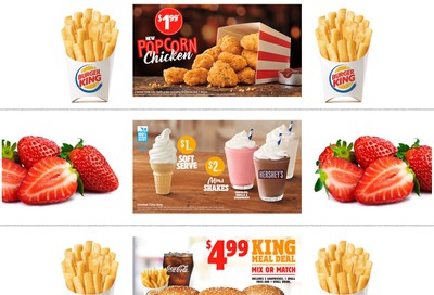 Burger King Canada Promotions, Valid for Limited Time