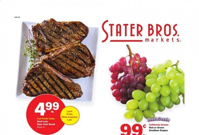 Stater Bros. Weekly Ad September 9 to September 15