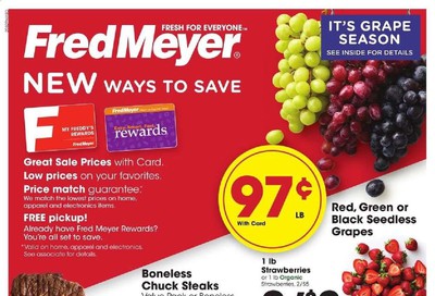 Fred Meyer Weekly Ad September 9 to September 15