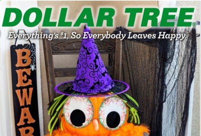 Dollar Tree Weekly Ad September 8 to September 26