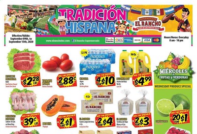 El Rancho Weekly Ad September 9 to September 15