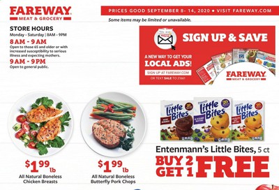 Fareway (IA) Weekly Ad September 8 to September 14