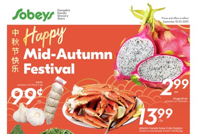 Sobeys (ON) Mid-Autumn Festival Flyer September 10 to 23