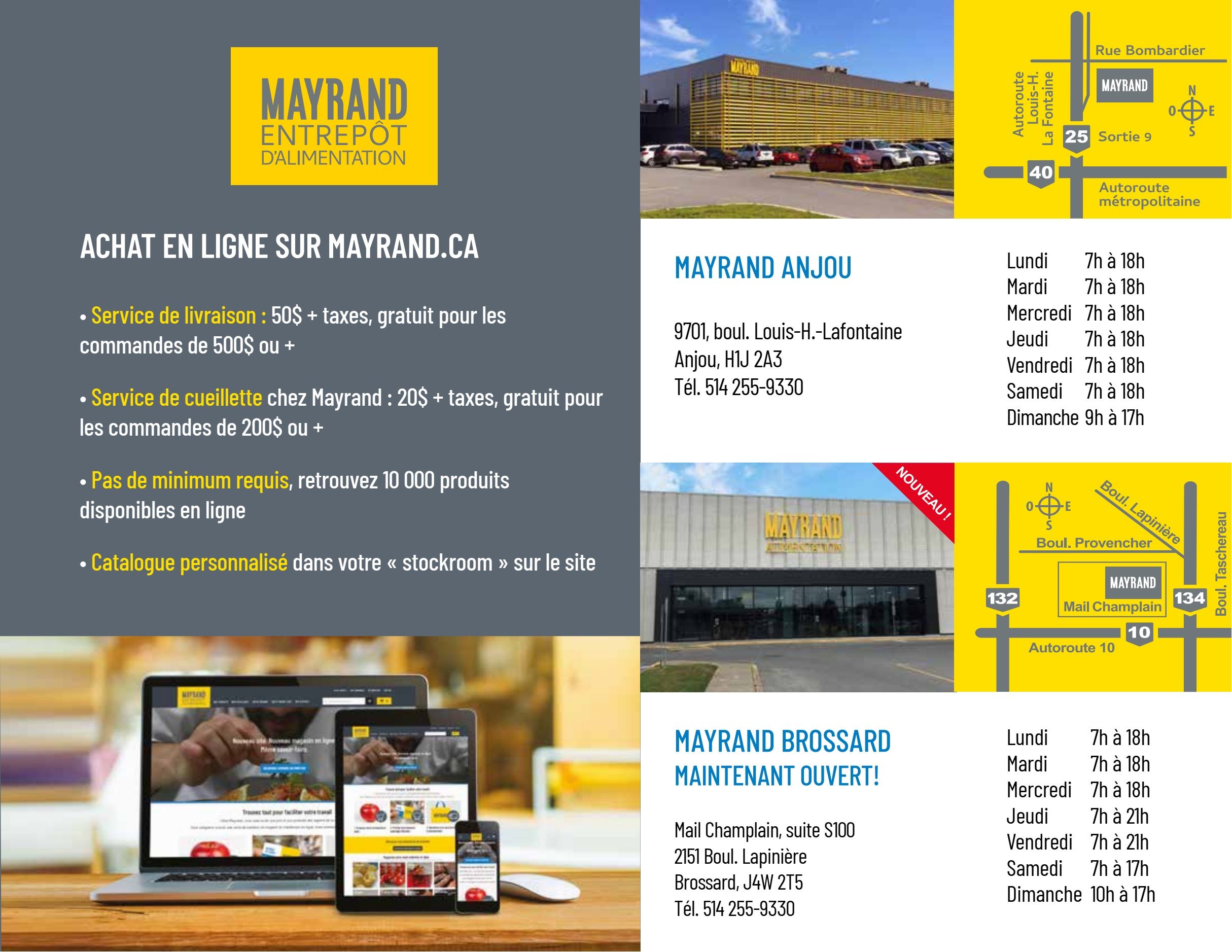 Mayrand Flyer September 9 to 15