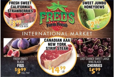 Fred's Farm Fresh Flyer September 9 to 15