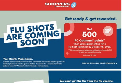 Shoppers Drug Mart (Atlantic) Flyer September 12 to 17