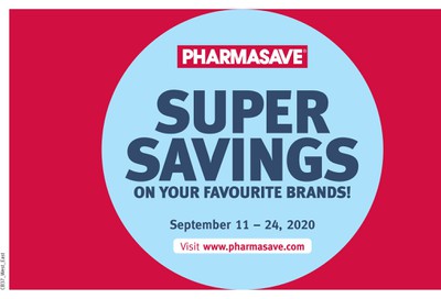 Pharmasave (ON & West) Flyer September 11 to 24