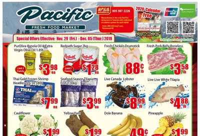 Pacific Fresh Food Market (Pickering) Flyer November 29 to December 5
