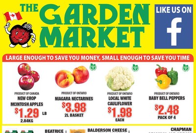 The Garden Market Flyer September 11 to 17