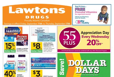 Lawtons Drugs Flyer September 11 to 17