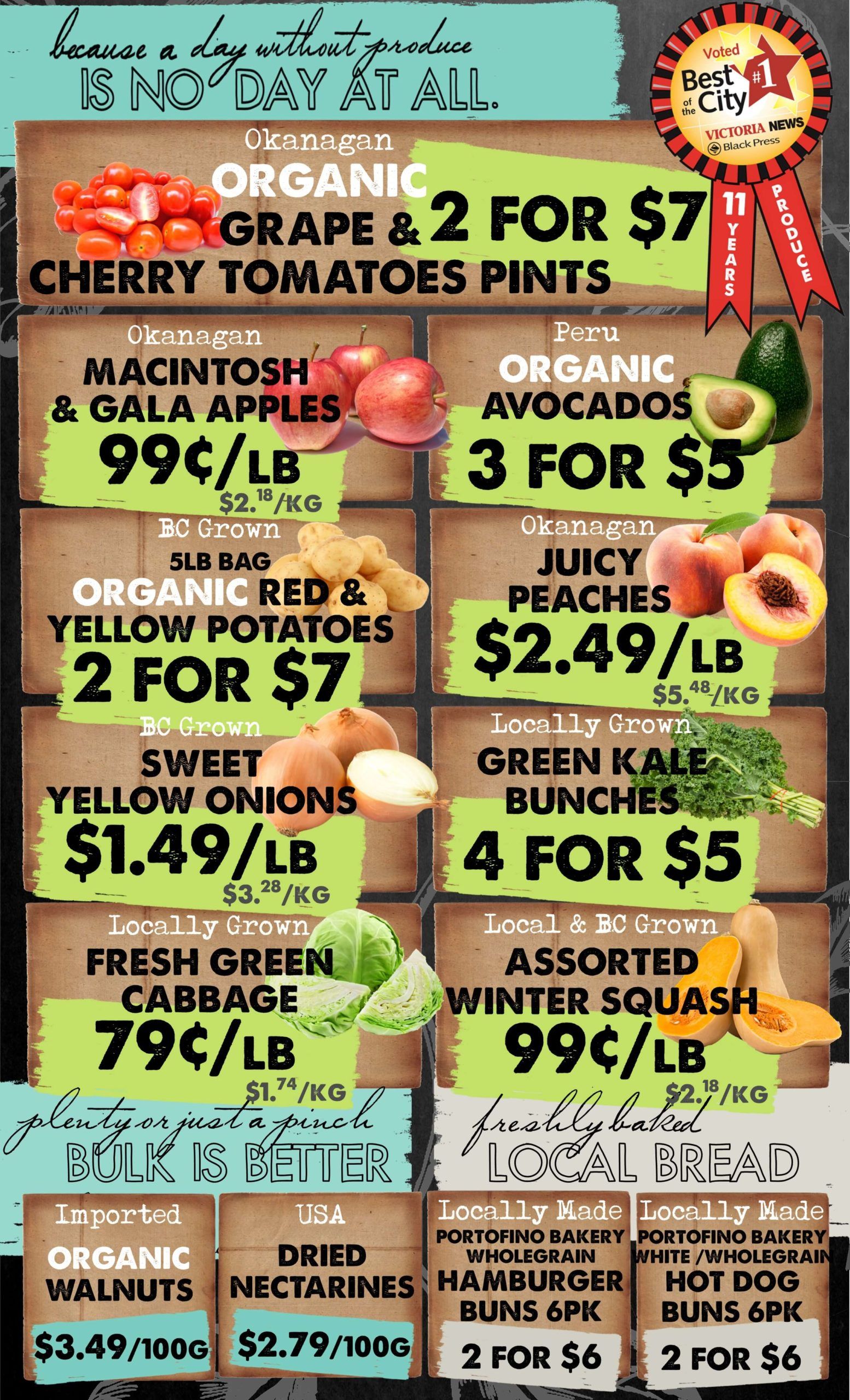 The Root Cellar Flyer September 10 to 16