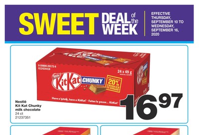 Wholesale Club Sweet Deal of the Week Flyer September 10 to 16