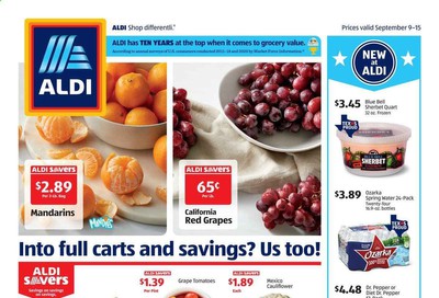 ALDI (TX) Weekly Ad September 9 to September 15