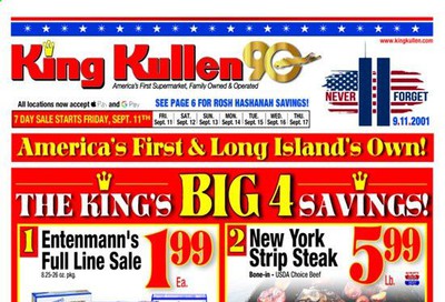 King Kullen Weekly Ad September 11 to September 17