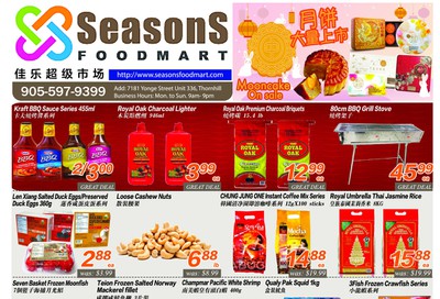 Seasons Food Mart (Thornhill) Flyer September 11 to 17