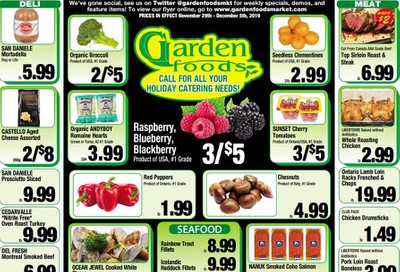 Garden Foods Flyer November 29 to December 5