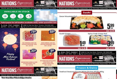 Nations Fresh Foods (Toronto) Flyer September 11 to 17